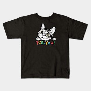 Yes, You Cat Kids T-Shirt